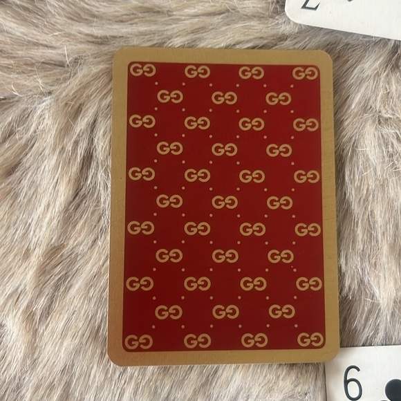 - 1 Gucci Playing Card with COA. In plastic sleeve - Picture 6 of 7